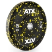 Poza cu ATX® Color Splash Bumper Plate 15 kg Galben