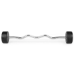 Poza cu Bară EZ Cauciucată cu Logo Personalizat 17,5 kg