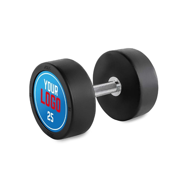 Poza cu Gantera din cauciuc 25.0 kg ATX pentru clienti