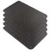 Poza cu Set 5 bucăți - Saltea profesională gimnastică neagră 180 x 65 x 0,8 cm - Fabricat în Germania