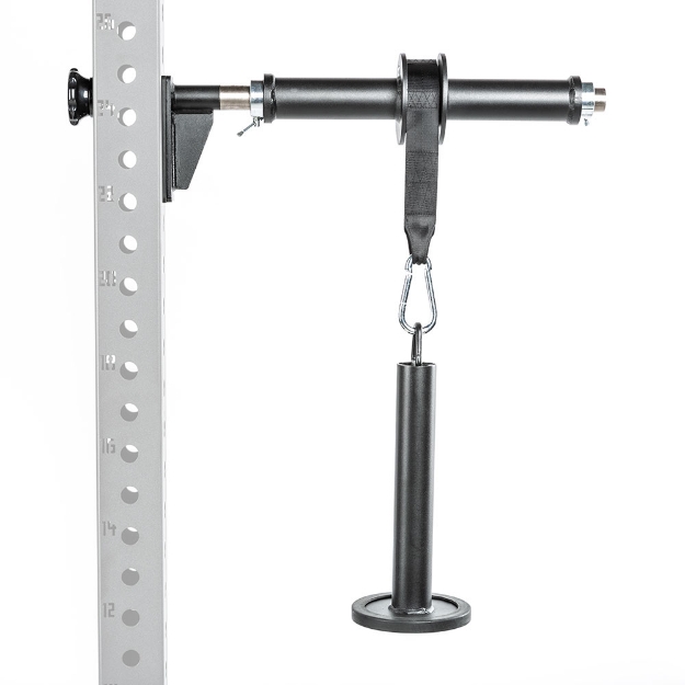 Poza cu ATX Rackable Wrist Roller Set – Antrenor de antebraț profesional pentru suport rack