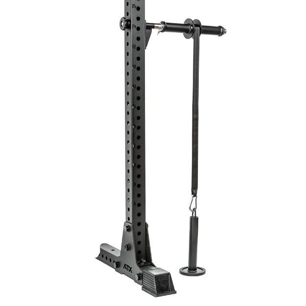Poza cu ATX Rackable Wrist Roller Set – Antrenor de antebraț profesional pentru suport rack