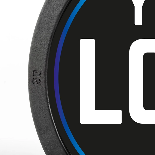 Poza cu Bară EZ Gumată Personalizată cu Logo Client – 12.5 kg