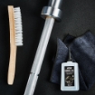 Poza cu Set de Îngrijire pentru Bare - ATX Barbell Oil, 2 lavete din microfibră și perie