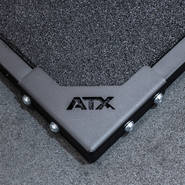 Poza cu ATX® Platforma haltere 3 x 3 m - Personalizata – Lemn Clasic