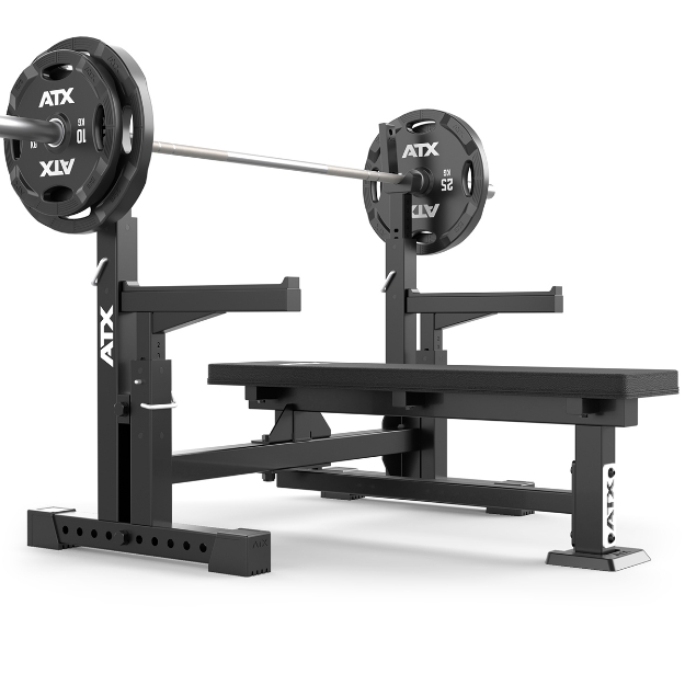 Poza cu Banca de presă orizontală ATX 700 - Profesională pentru sală de fitness
