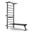 Poza cu ATX Wall Bar Gym cu bancă - Sprossenwand multifuncțională pentru exerciții acasă