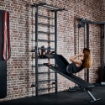 Poza cu ATX Wall Bar Gym cu bancă - Sprossenwand multifuncțională pentru exerciții acasă