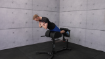 Poza cu ATX Glute Ham Developer Cross - Echipament Profesional pentru Glute & Hamstring