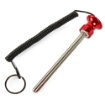Poza cu Bolt magnetic din aluminiu 10 x 140 mm cu cablu spiralat
