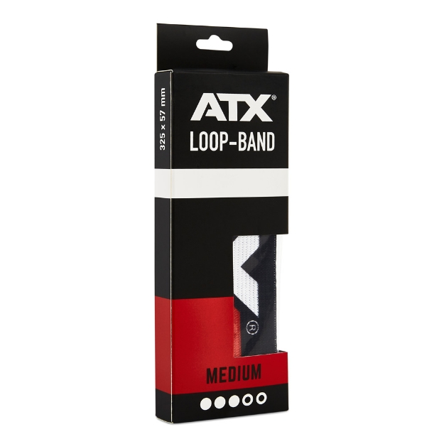 Poza cu ATX® Banda de Rezistență Loop MEDIUM roșie