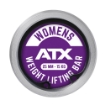 Poza cu ATX® Weightlifting Women's Bar 15 kg - 201 cm - PRO Series