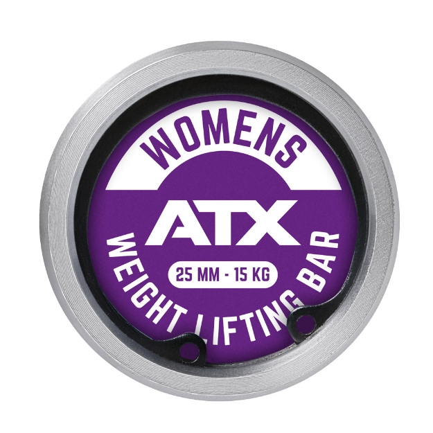 Poza cu ATX® Weightlifting Women's Bar 15 kg - 201 cm - PRO Series