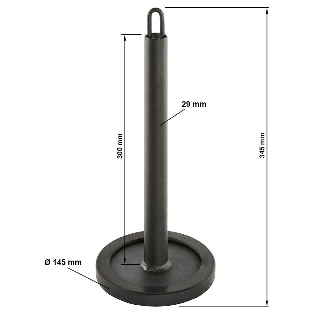 Poza cu ATX® Loading Pin 30 mm – Accesoriu Suport Greutăți 30mm Profesionale
