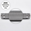 Poza cu ATX® - XTP® Bară de Powerlifting Raw - Tip 200 Manșon Standard - Fabricat în Germania