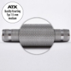Poza cu ATX XTP Powerlifting Bar Typ 400 Sleeve Standard Fabricat in Germania
