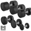Poza cu Set de gantere din cauciuc PRO-Style – personalizeaza – 5 - 50 kg