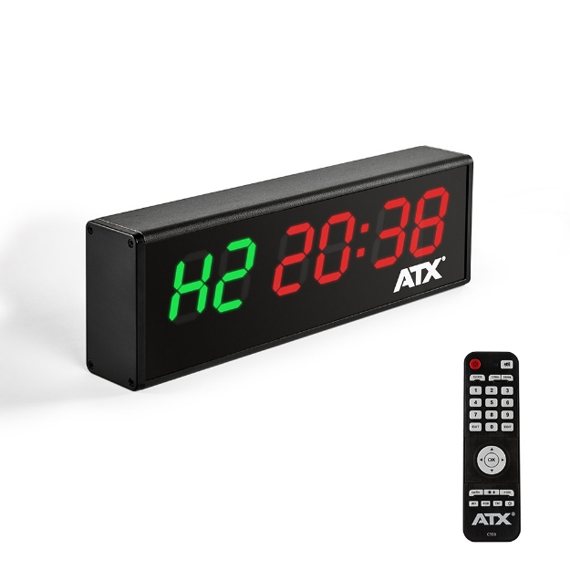 Poza cu ATX Interval Timer mediu cu acumulator si incarcator