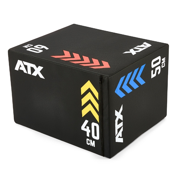 Poza cu ATX® Soft Plyo-Box / Sprungbox M 40x50x60 cm - Cutie pliometrica profesionala