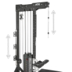 Poza cu ATX Trinity Tower - statie multifunctionala latzug 3 in 1 pentru antrenament intens