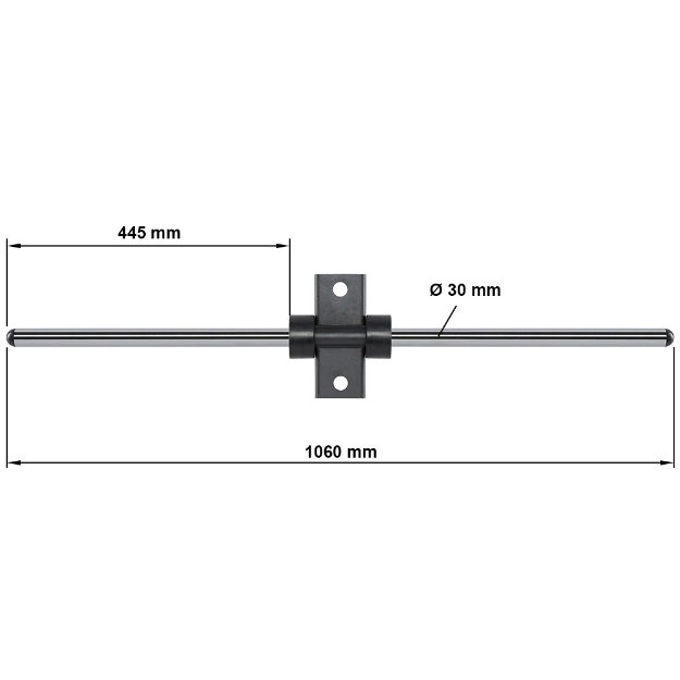 Poza cu Adaptor Ø 30 mm pentru ATX Belt Squat Option