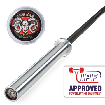Poza cu ATX RAM BAR II - Bara de Powerlifting - Seria PRO - Black Oxid / Hartchrome
