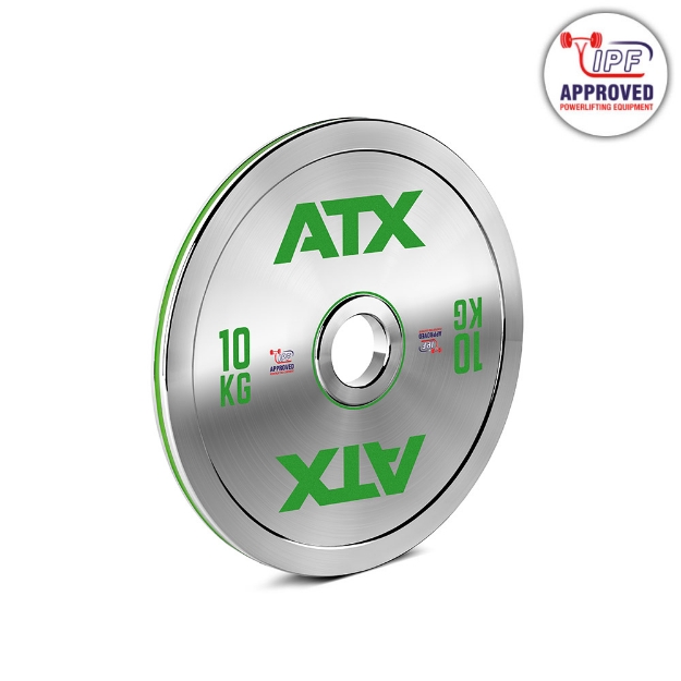 Poza cu ATX Calibrated Steel Plate 10 kg – Disc otel calibrata pentru powerlifting