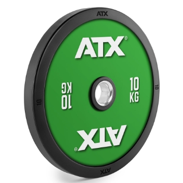 Poza cu ATX® Color Code - Full Design Bumper Plates - 10 kg