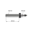 Poza cu ATX Weight Plate Pins - 220 - 50 mm / Set