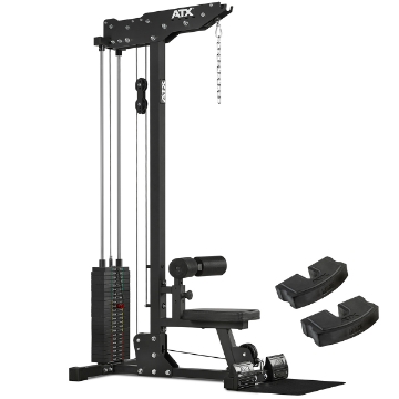 Poza cu ATX Latzuggerät LSW-750 cu 117,5 kg greutăți pe stivă