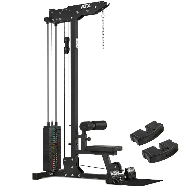 Poza cu ATX Latzuggerät LSW-750 cu 117,5 kg greutăți pe stivă