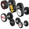 Poza cu Gantera Cauciucata - Logo Client - 25.0 kg