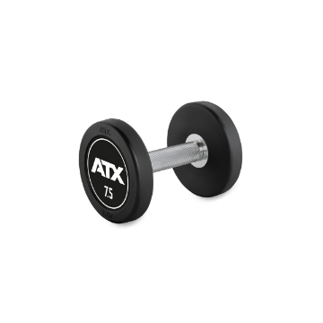 Poza cu Gantera din cauciuc ATX Logo 7.5 kg
