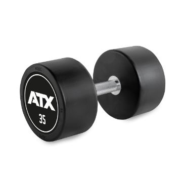 Poza cu Gantera din cauciuc - ATX Logo - 35 kg