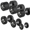 Poza cu Gantera din Cauciuc 30 kg - Barbell Club - ATX