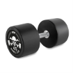 Poza cu Gantera din cauciuc - Barbell Club Logo - 47.5 kg