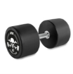 Poza cu Gantera cauciucata 60 kg - ATX Barbell Club Logo