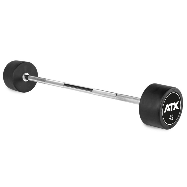 Poza cu Bară Dreaptă Cauciucată - ATX Logo - 17.5 kg