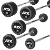 Poza cu Bară Dreaptă Cauciucată - ATX Logo - 22.5 kg