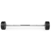 Poza cu Haltera dreaptă cauciucată - Logo Barbell Club - 22.5 kg