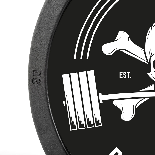Poza cu Bară Dreaptă Cauciucată - Logo Barbell Club - 40.0 kg