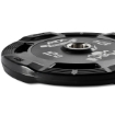 Poza cu Disc Greutate Guma cu Prinderi - 50 mm - Barbell Club Logo - 20 kg