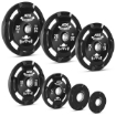 Poza cu Disc Greutate Guma cu Prinderi - 50 mm - Barbell Club Logo - 20 kg