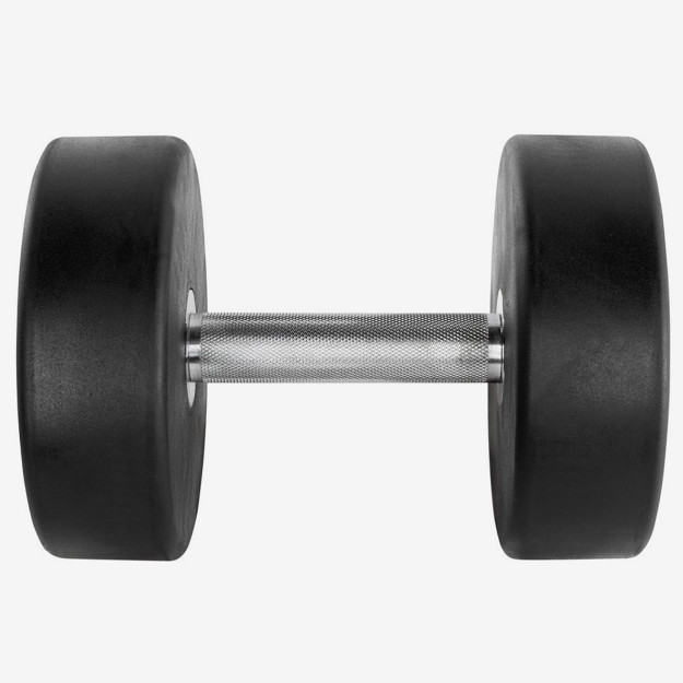Poza cu Set de gantere PRO-Style din cauciuc - Barbell Club 5 - 30 kg
