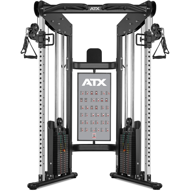 Poza cu ATX® Dual Pulley 2 x 90 kg statie de cabluri profesionista