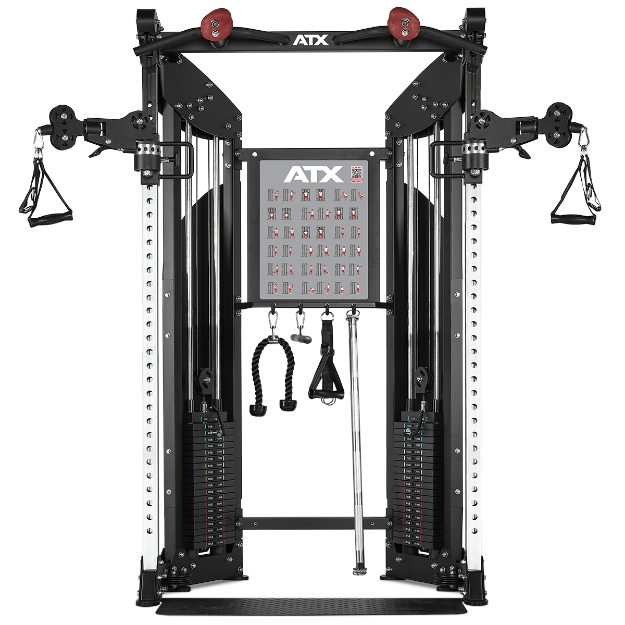 Poza cu ATX Kabelzugstation Rack cu 2 x 90 kg greutati bloc