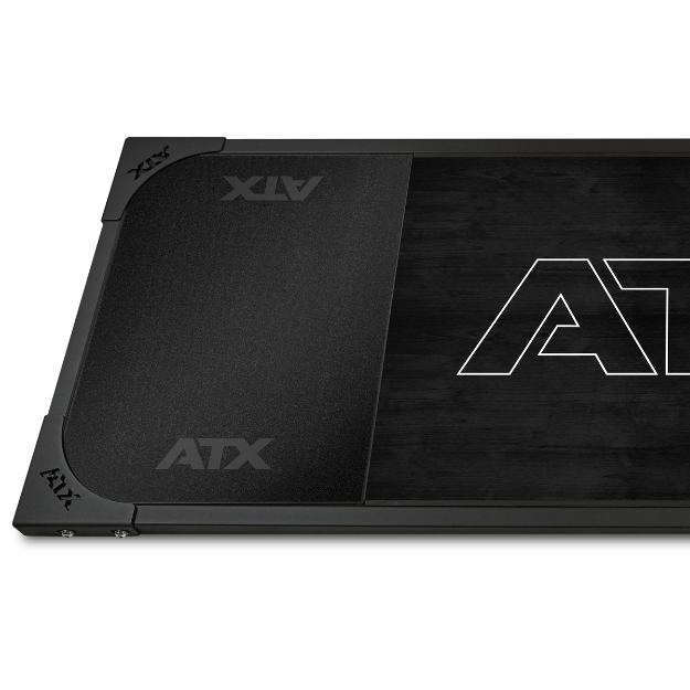 Poza cu Platforma Deadlift Profesionala ATX® 250 x 88 cm cu Sistem de Absorbtie a Socurilor – ATX Black