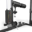 Poza cu ATX Power Rack 510 Stație completă cu stație pentru tracțiuni lat și 100 kg greutăți placate - Înălțime 198 cm