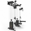 Poza cu ATX Half Rack – Stație de tracțiuni cu 2 x 90 kg greutăți pin – Fixare pe perete
