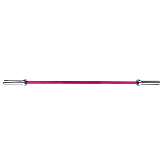 Poza cu Technik Bar 7,5 kg Roz - Bara Hantel din Aluminiu Extra Usoara